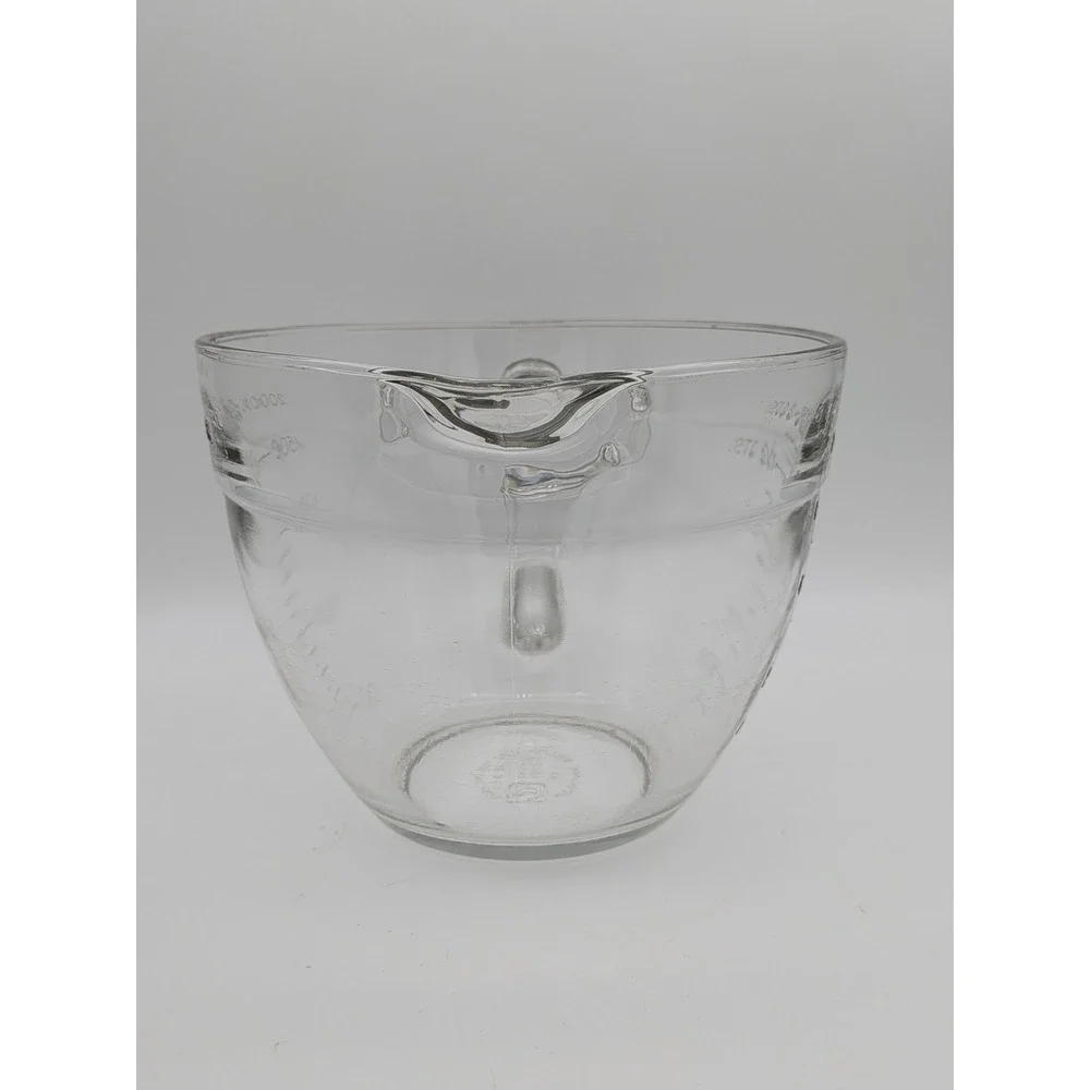 Anchor Hocking 2 Qt 8 Cup Glass Measuring Cup Mixing Bowl 2000mL Pour Spout USA